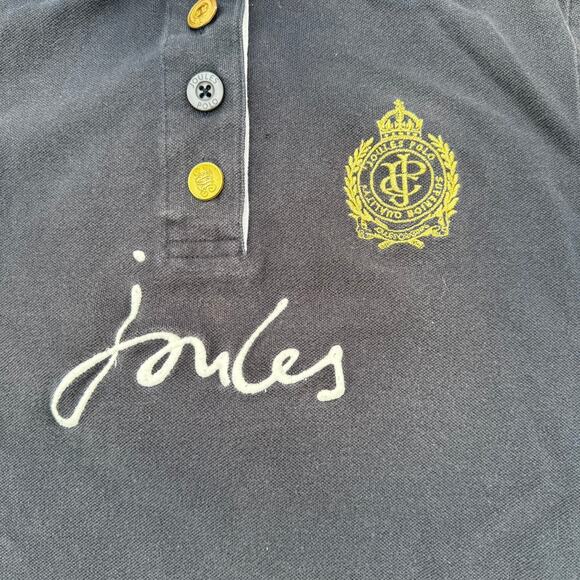 Joules Equestrian Polo Shirt - Navy, Crest, Size XL - Picture 2 of 8